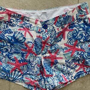 Lilly Pulitzer Adorable Star Fish shorts size 6